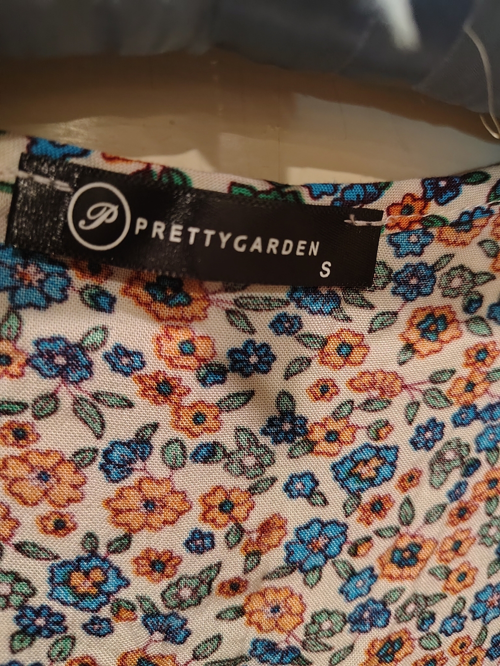 Printed Bohemian V-Neck Maxi Dress in Orange, Red, Blue and Teal - Picture 14 of 16